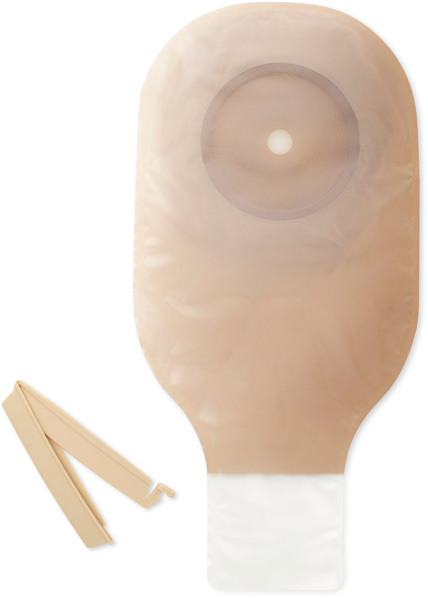 Premier Convex Flex Tend 1-Piece Drainable Pouch With Tape Border Precut 1-3/8", Transpare (Box of 5)