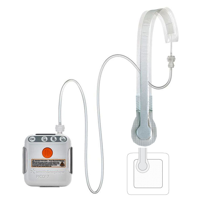 Pico 7 Two Dressing Negative Pressure Wound Therapy System, 6" x 6"