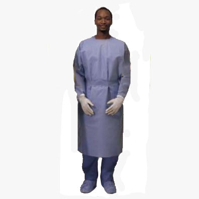 Surgical Procedure Gown, Non-Sterile, X-Large, Blue (Package of 10)