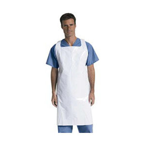 Protective Poly Disposable Apron 28 x 46