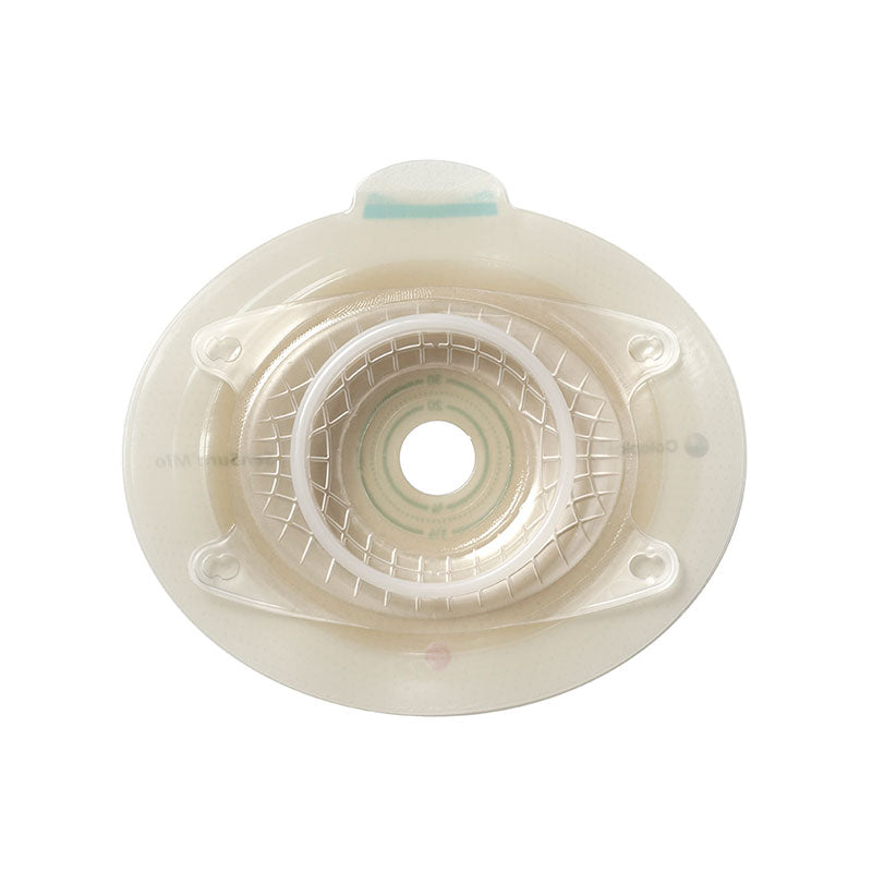 SenSura Mio Click 2-Piece Barrier, Convex Light, Yellow, Pre-cut 1 1/2" (Box of 5)