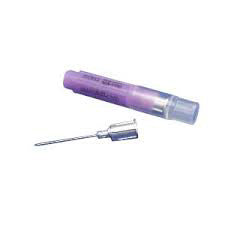 Monoject Standard Hypodermic Regular Bevel Needle with Aluminum Hub 25G x 5/8" (Box of 100)