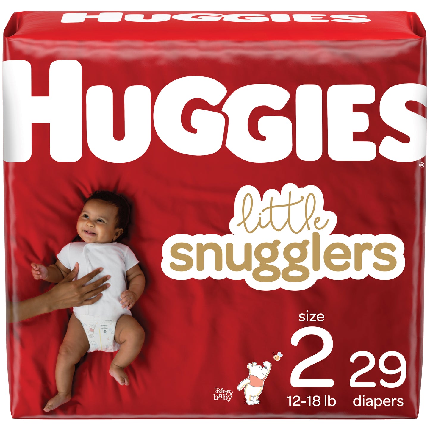 Huggies Little Snugglers Diapers, Size 2, Jumbo Pack (Case of 116)