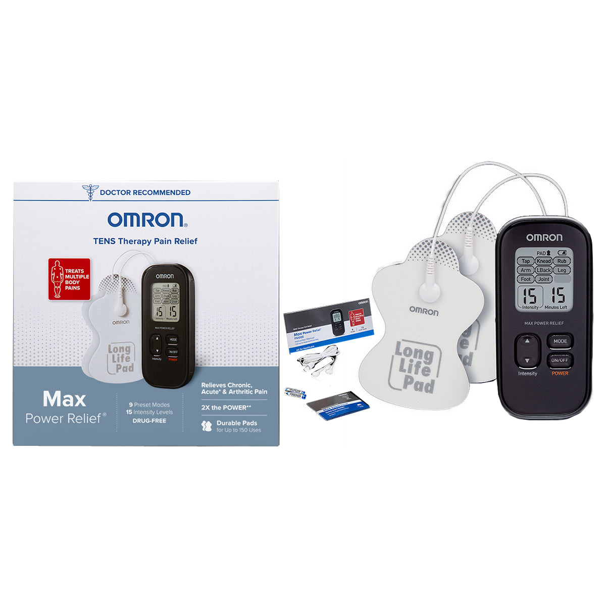ElectroTHERAPY TENS Max Power Relief Unit