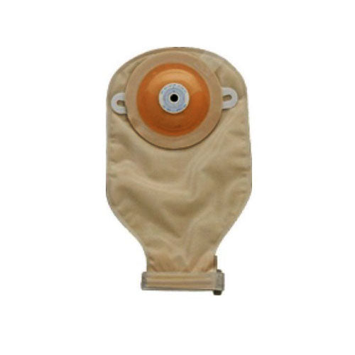 Nu-Flex Oval B Convex Drain Pouch, Trim-To-Fit, 1-1/8" x 2", Opaque, Roll-Up (Box of 10)