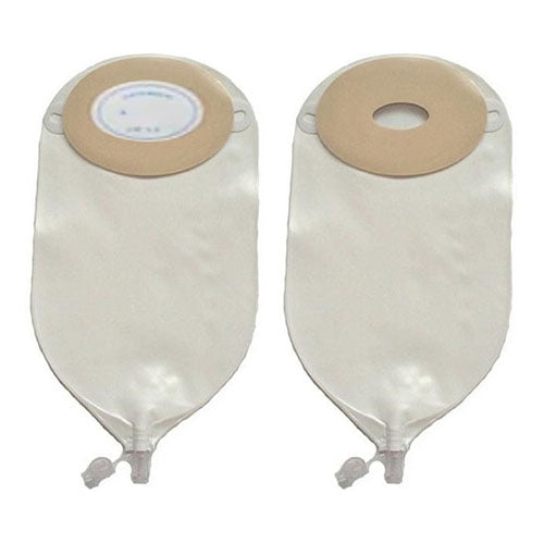 Nu-Flex Oval Urine Pre-Cut Pouch Custom 3/4" x 1-1/8" Opening (Box of 10)