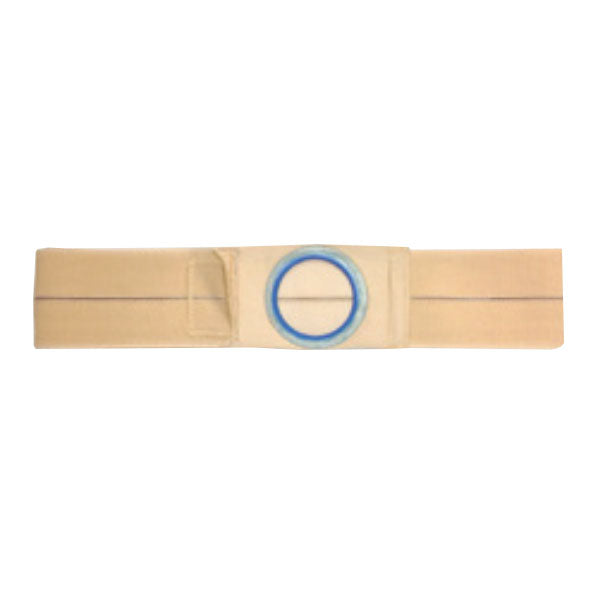 4" Beige, Regular Elastic, Flat Panel Belt, Prolapse Flap, Large, 2-5/8" Center Opening