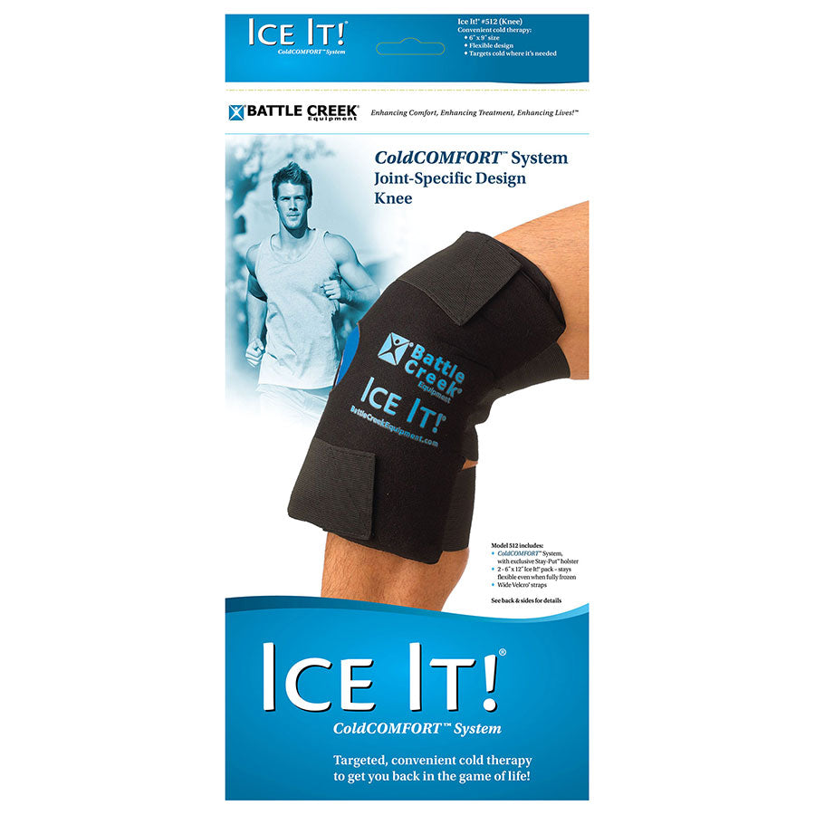 The Ice It ColdCOMFORT Knee System, 12" x 13"