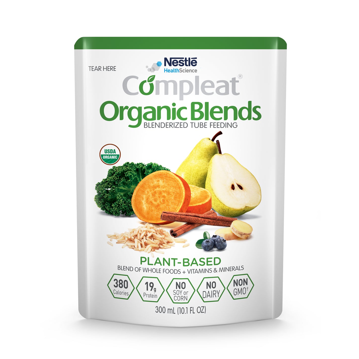 COMPLEAT Organic Blends, Plant-Based, 10.1 fl. oz (Case of 24)