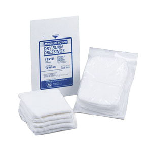 Wide Mesh Sterile Dry Burn Dressing 18" x 18", 2-Ply (Case of 200)