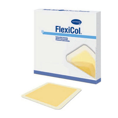 FlexiCol Hydrocolloid Dressing, 6" x 6" (Box of 5)