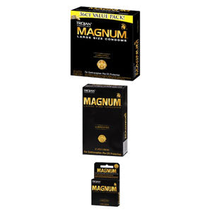 Trojan Magnum Lubricated Condom (36 Count) (Each of 36)