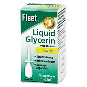 Fleet Liquid Glycerin Suppositories (Box of 4)