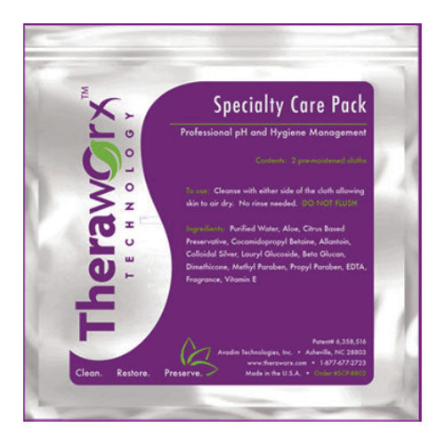 Theraworx Protect Specialty Care Wipes (Package of 2)