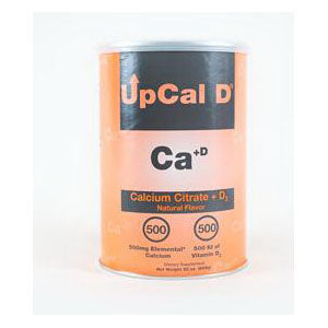 Upcal D Calcium Citrate + Vitamin D3 Powder 20 oz. Can (Case of 6)