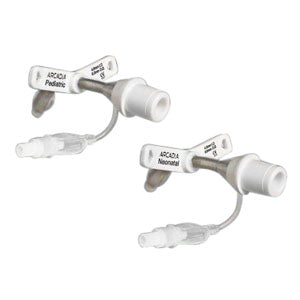 Smiths Medical ASD, Inc. Arcadia Silicone CTS Extend Connect Cuffed Pediatric Trach Tube, Size 4.5