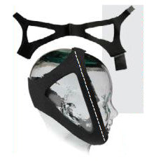 Sunset Adjustable Chin Strap, Black, Xl