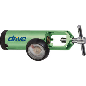 Oxygen Regulator Adult, 0 to 8 LPM, Green