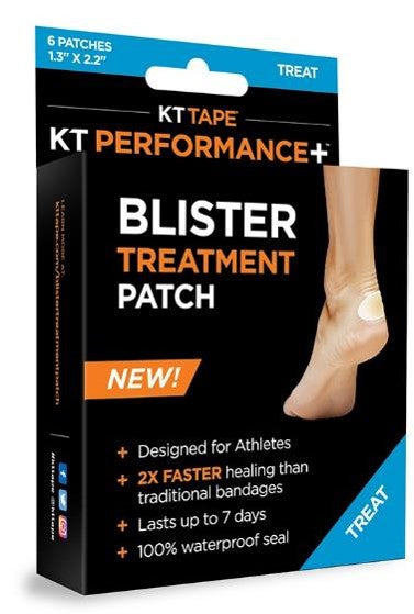 KT Tape Blister Treatment Patch, 3" x 4.5" 1.5" (Box of 16)
