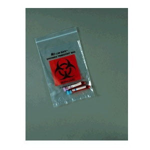 Biohazard ZipLock Bag, 9" x 12" (Package of 100)