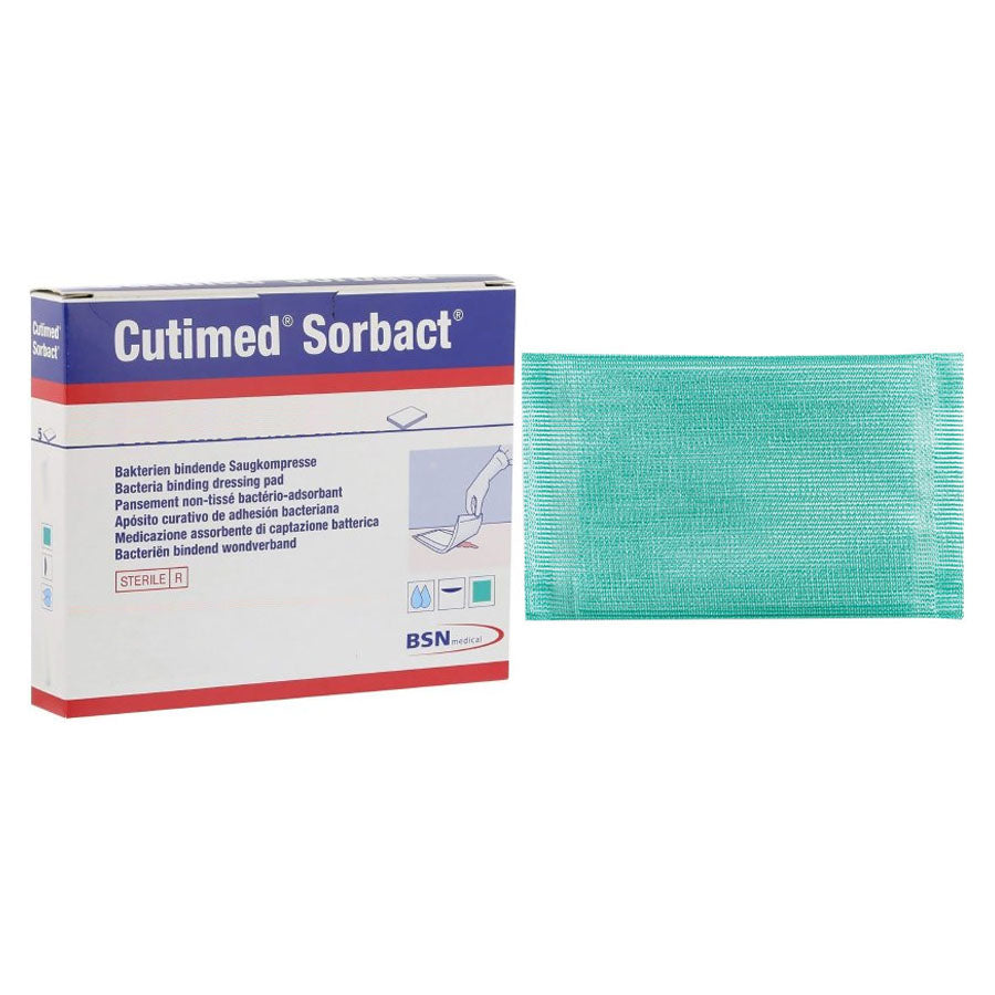 Cutimed Sorbact Impregnated Dressing, 1.6" x 2.4"