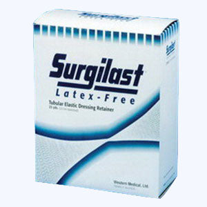 Surgilast Latex-Free Tubular Elastic Dressing Retainer, Size 10, 37-1/2" x 25 yds. (X-Large: Chest, Back, Perineum and Axilla)