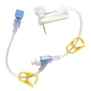 Smiths Medical ASD, Inc. Gripper Plus Safety Needle 22G x 5/8" (Case of 12)