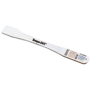 Tempa.DOT Single Use Thermometer Fahrenheit Oral and Axillary Body Temp Non-Sterile (Box of 100)