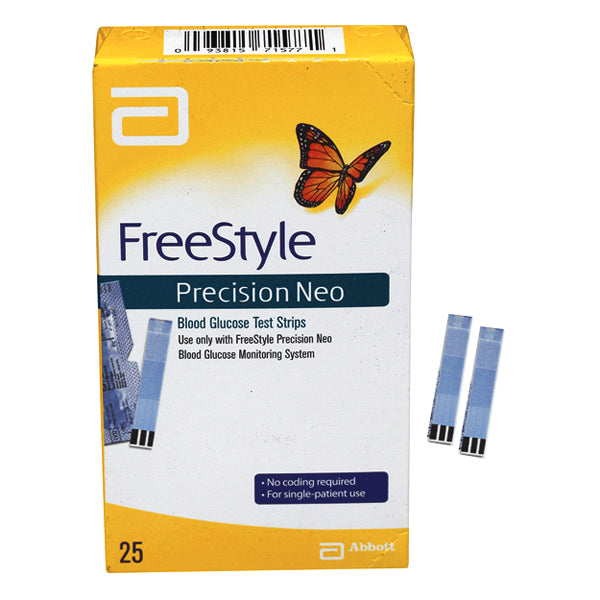 FreeStyle Precision Neo Test Strip (25 count) (Box of 25)