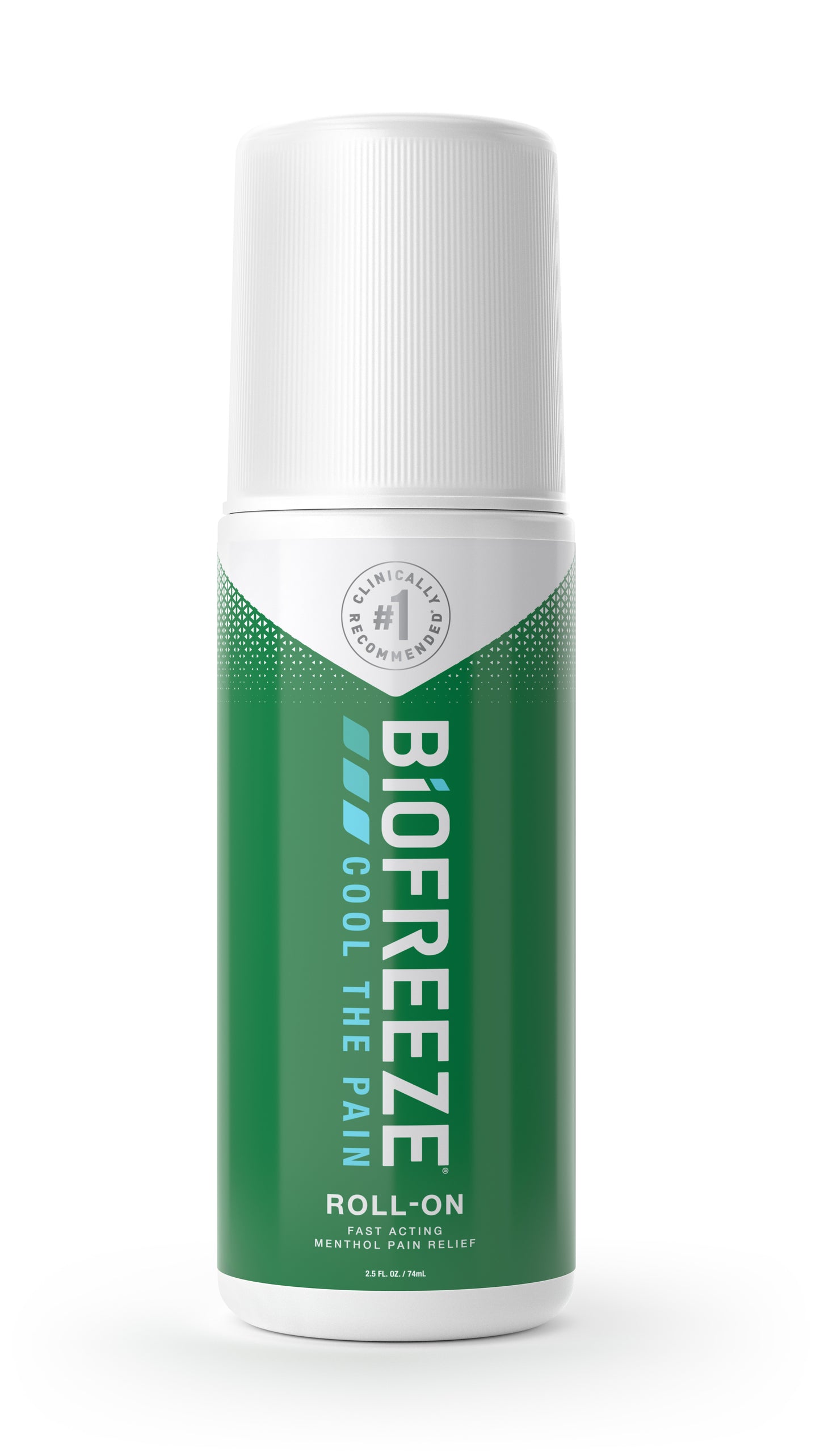 Biofreeze Pain Relieving Roll-On, Green, 2.5 oz