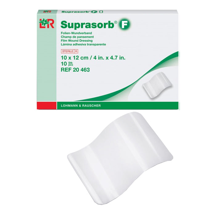 Suprasorb F Transparent Film Dressing, 4" x 4.75" (Box of 50)