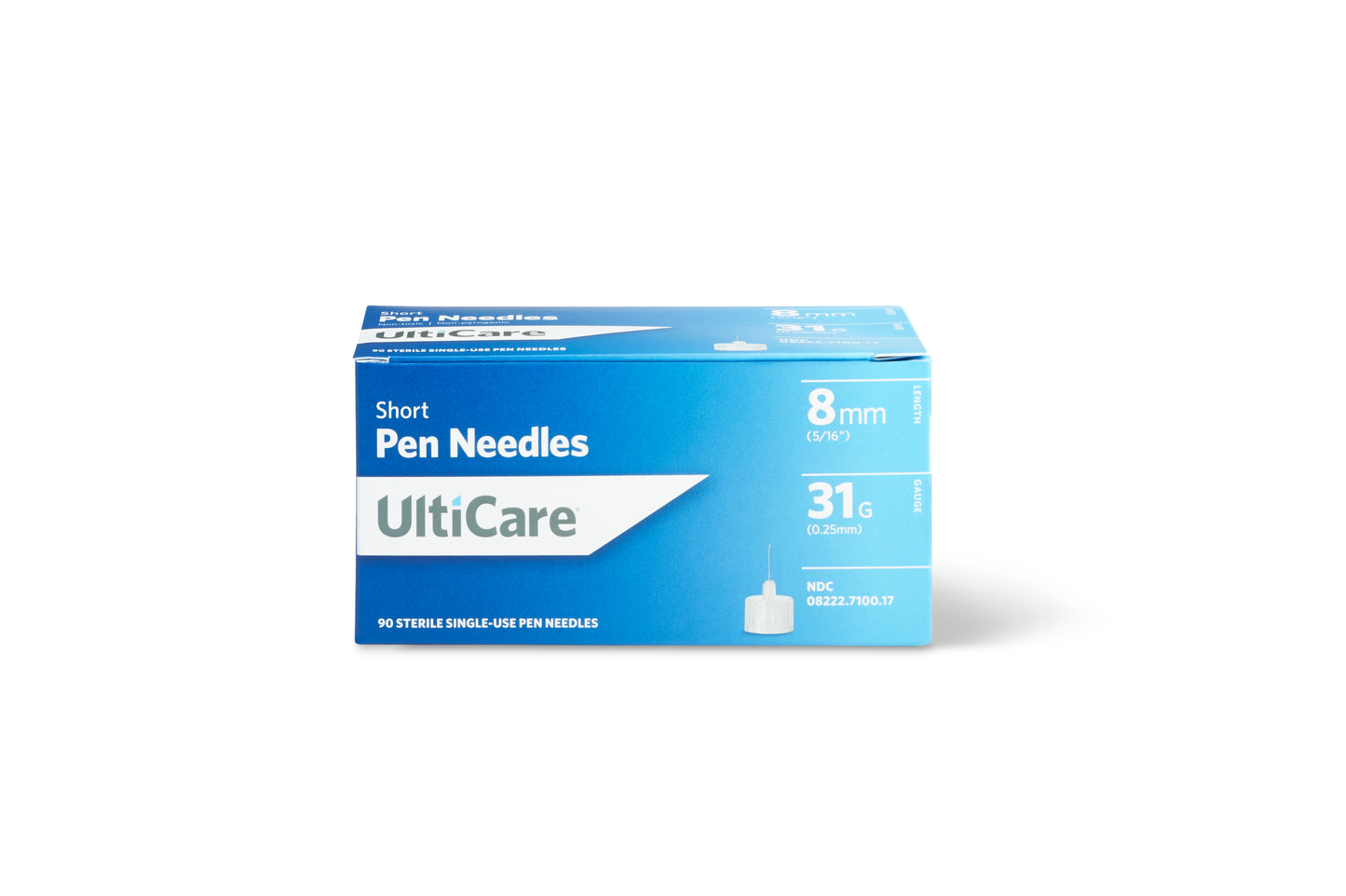 UltiCare Pen Needle 31G x 8 mm (90 count) (Box of 90)