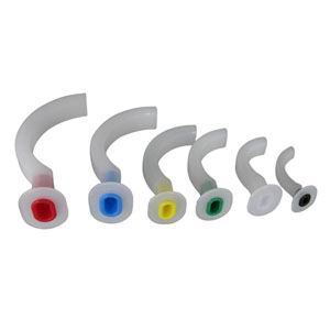 Color-Coded Guedel Airway Size 4, Yellow (Box of 50)