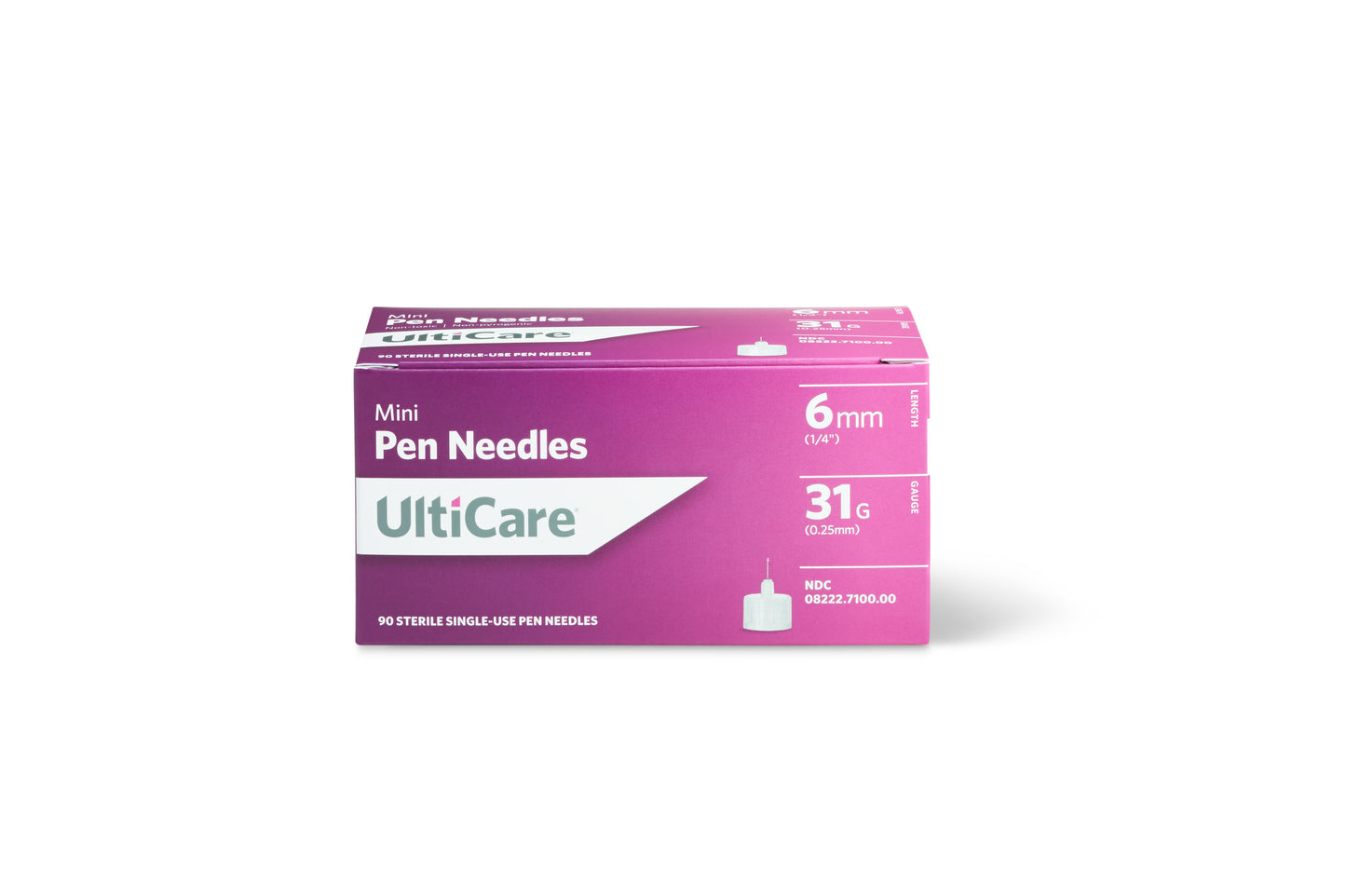 UltiCare Pen Needle 31G x 6 mm (90 count) (Box of 90)
