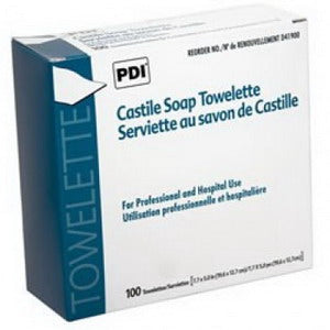 Castile Soap Towelettes 100/Box (Box of 100)