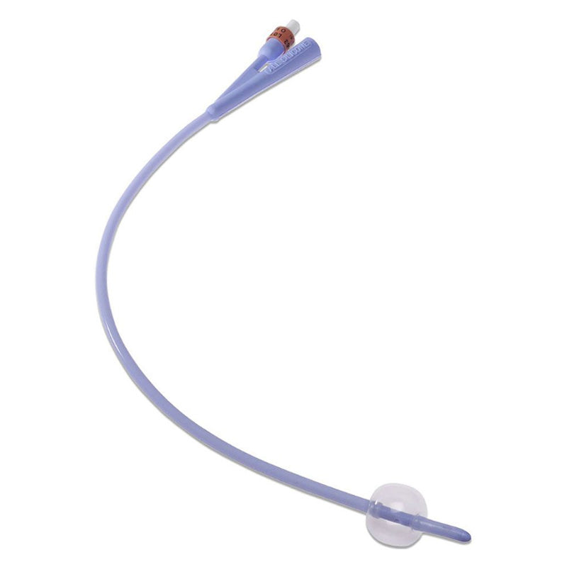 Dover Coude 2-Way Silicone Foley Catheter, 22 Fr, 5 cc, 16"