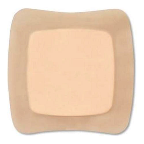 AQUACEL Foam Pro Silicone Wound Dressing, Square, 4" x 4"