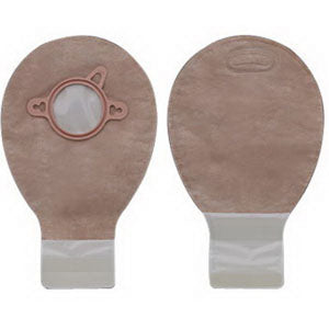 New Image 2-Piece Mini Drainable Pouch 2-1/4", Lock N Roll, Beige (Box of 20)