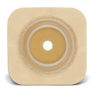 Sur-Fit Natura Durahesive Cut-to-Fit Skin Barrier 4" x 4", 1-1/4" Flange (Box of 10)