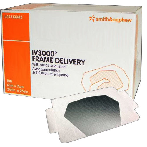 Opsite IV Window Dressing, 2-3/8" x 2-3/4" (Box of 100)