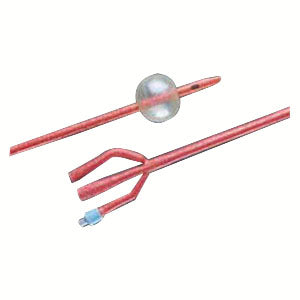BARDEX Infection Control 3-Way Foley Catheter 24 Fr 30 cc