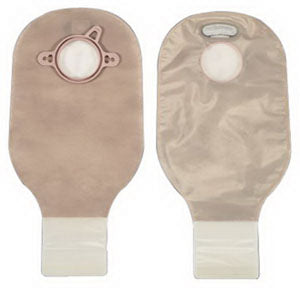 New Image 2-Piece Drainable Pouch 2-3/4" with Filter, Lock N Roll, Transparent (Box of 10)