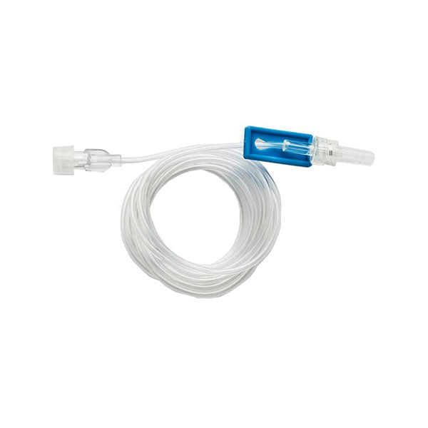 IV Microbore Extension Set, 60"L Male/Female Luer Lock With Slide Clamp 2.0 mL (Case of 50)