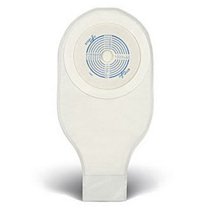 ActiveLife 1-Piece Drainable Pouch Cut-to-Fit 3/4" to 2-1/2" with Durahesive Plus, Transparent (Box of 10)