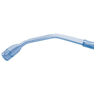 Medi-Vac Clear Yankauer Sterile Suction Handle with Control Vent and Bulbous Tip (Case of 50)