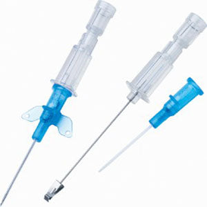 Introcan Safety IV Catheter 22G x 1", Polyurethane (Box of 50)