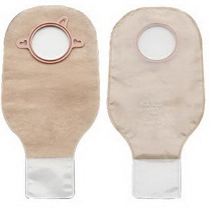 New Image 2-Piece Drainable Pouch 4", Clamp Closure, Ultra Clear (Box of 10)
