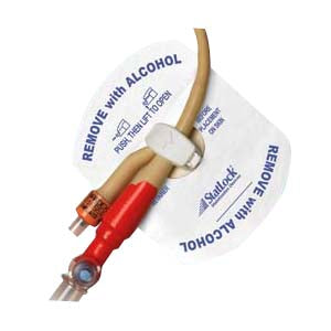 STATLOCK Foley Stabilization Device with Foam Anchor Pad with Perspiration Holes