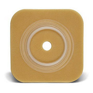 Sur-Fit Natura Durahesive Cut-to-Fit Skin Barrier 5" x 5" without Tape, 2-3/4" Flange (Box of 10)