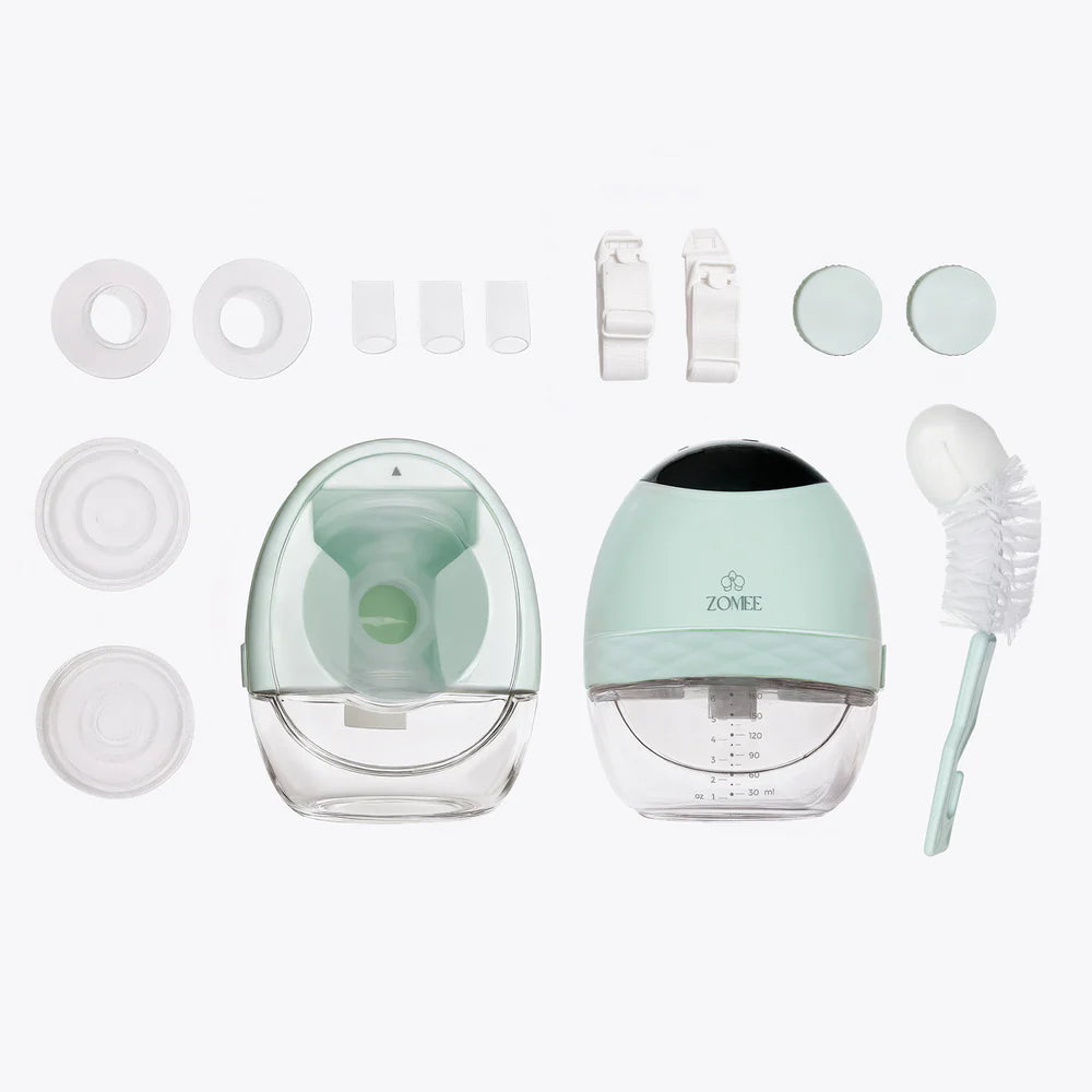 Zomee Fit Hands Free Wearable Breast Pump Bundle (NY Medicaid)